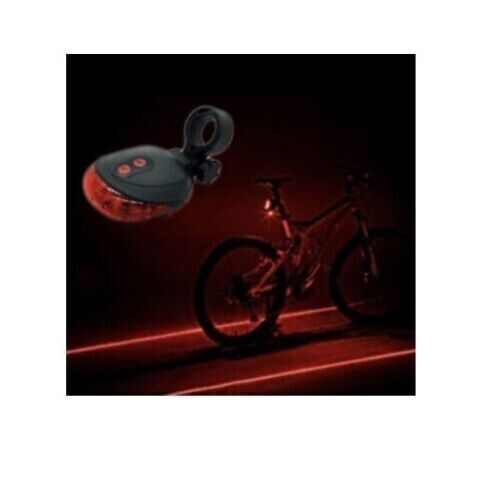 Pursuit Laser Bike Lane Marker and Tail Light / Rear Light with 7 LED Functions