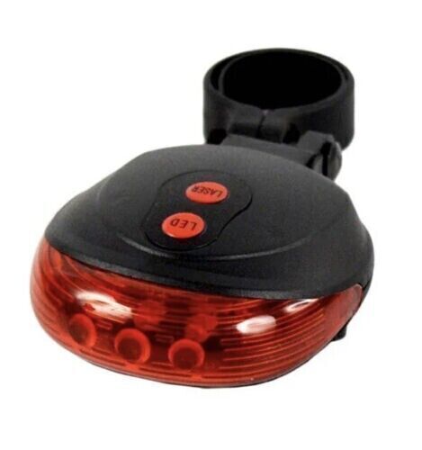 Pursuit Laser Bike Lane Marker and Tail Light / Rear Light with 7 LED Functions