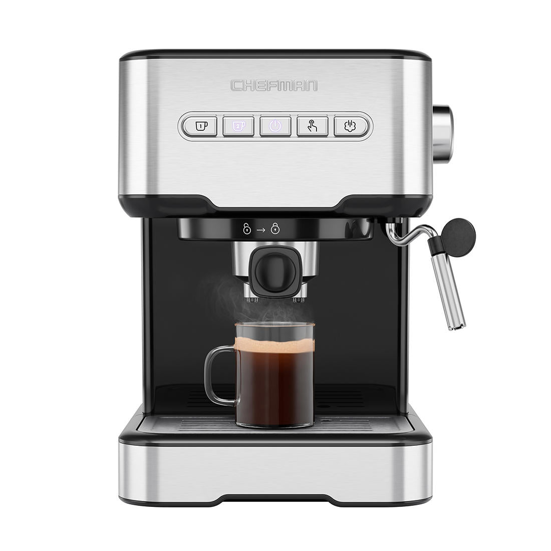 Chefman Digital Control Espresso Coffee Machine