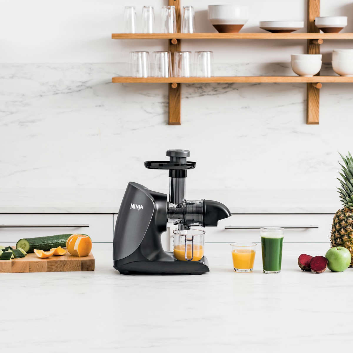 Ninja Cold Press Juicer Pro Powerful Slow Juicer with Total Pulp Control