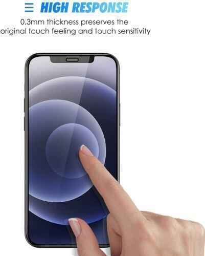 2 Pack Screen Protector for iPhone 12 Mini 5.4 Inch - Ultra Clear, Scratch Resistant, Easy Installation