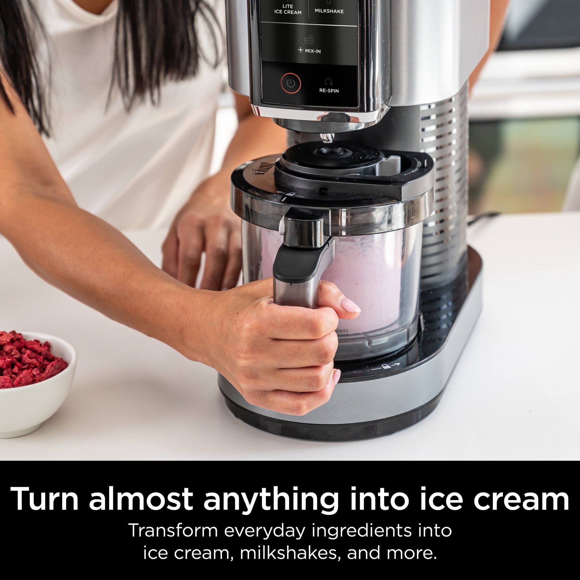 Ninja CREAMi Ice Cream Maker with 2 Pints