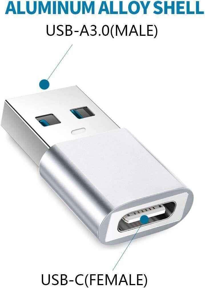 USB 3.1 Female USB Type-C to USB Male USB Type-A Hi-speed USB 3.1