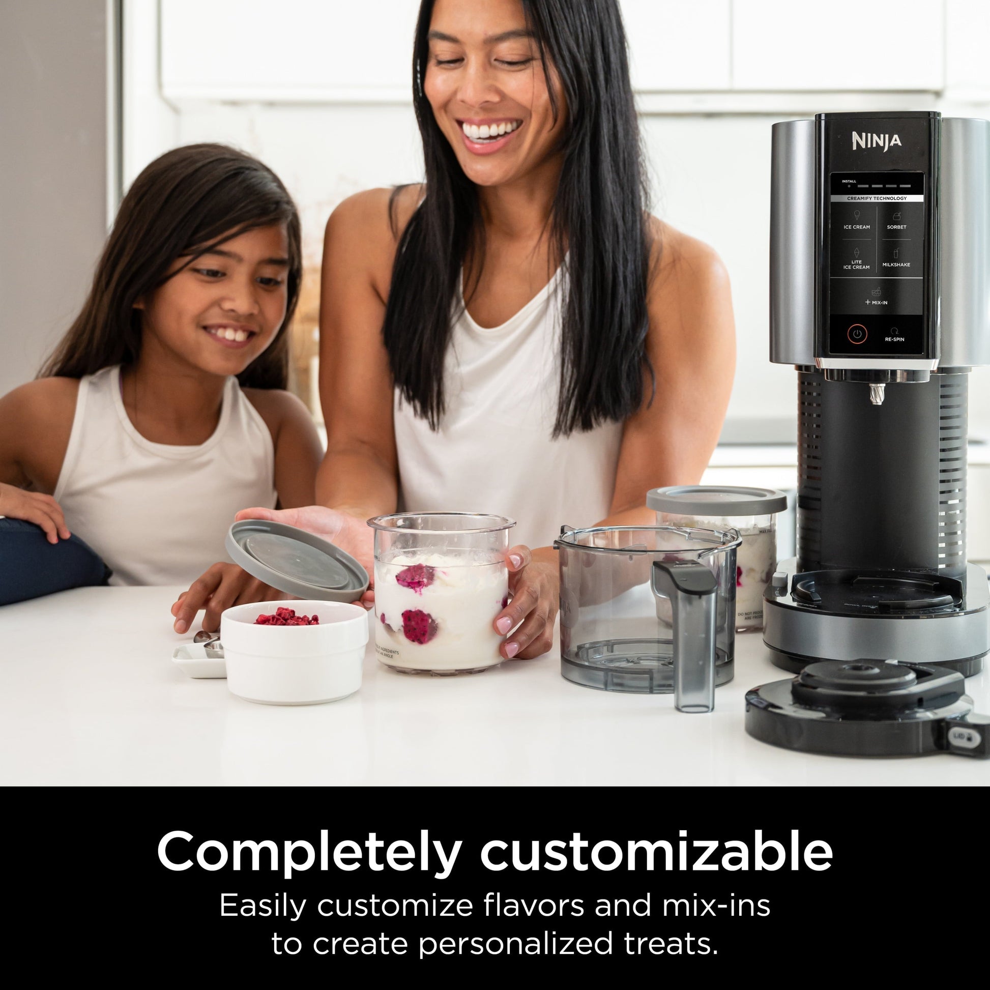 Ninja CREAMi Ice Cream Maker with 2 Pints