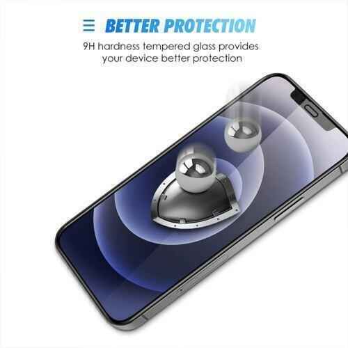 2 Pack Screen Protector for iPhone 12 Mini 5.4 Inch - Ultra Clear, Scratch Resistant, Easy Installation