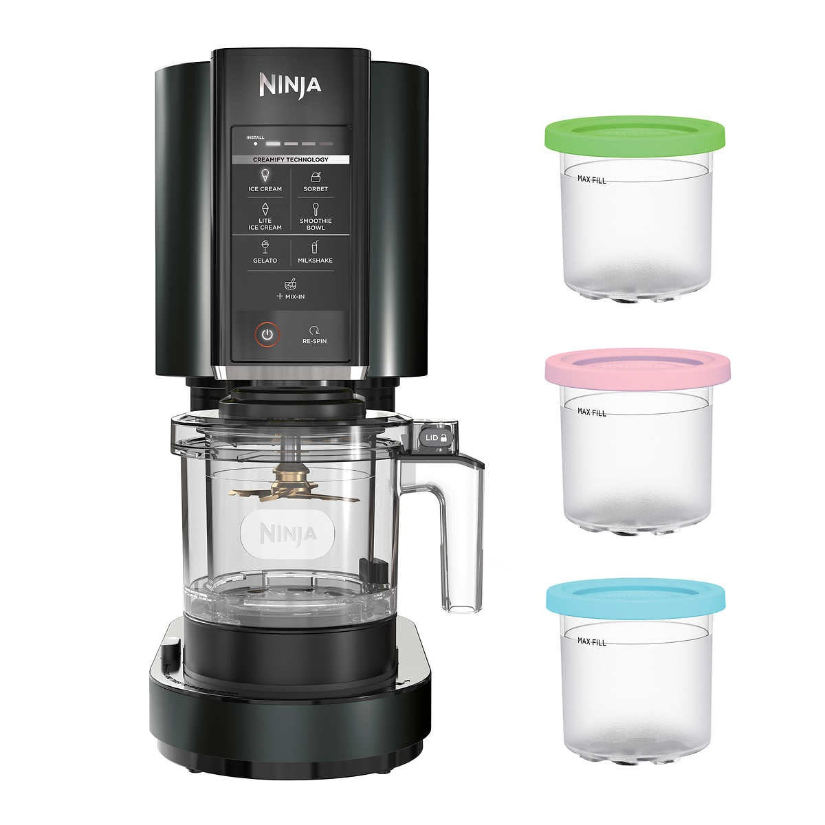 Ninja CREAMi Ice Cream Maker,  7 One-touch Customizable Frozen Treats