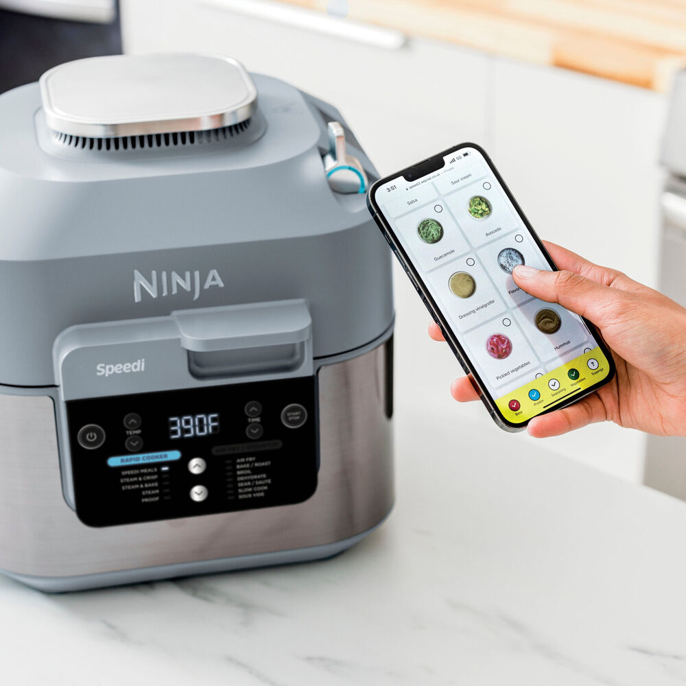 Ninja Speedi Rapid Cooker & Air Fryer, 6-QT Non-stick Cooking Pot 14-in-1 Functionality