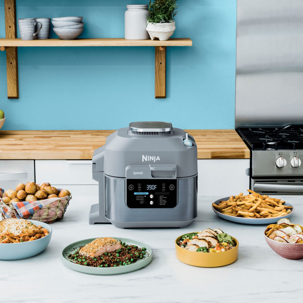 Ninja Speedi Rapid Cooker & Air Fryer, 6-QT Non-stick Cooking Pot 14-in-1 Functionality
