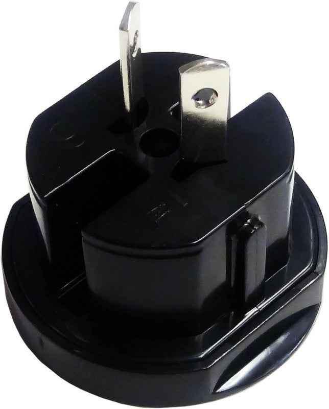 Universal Power Adapter with Electrical Plug for European US, EU, UK, AU Black