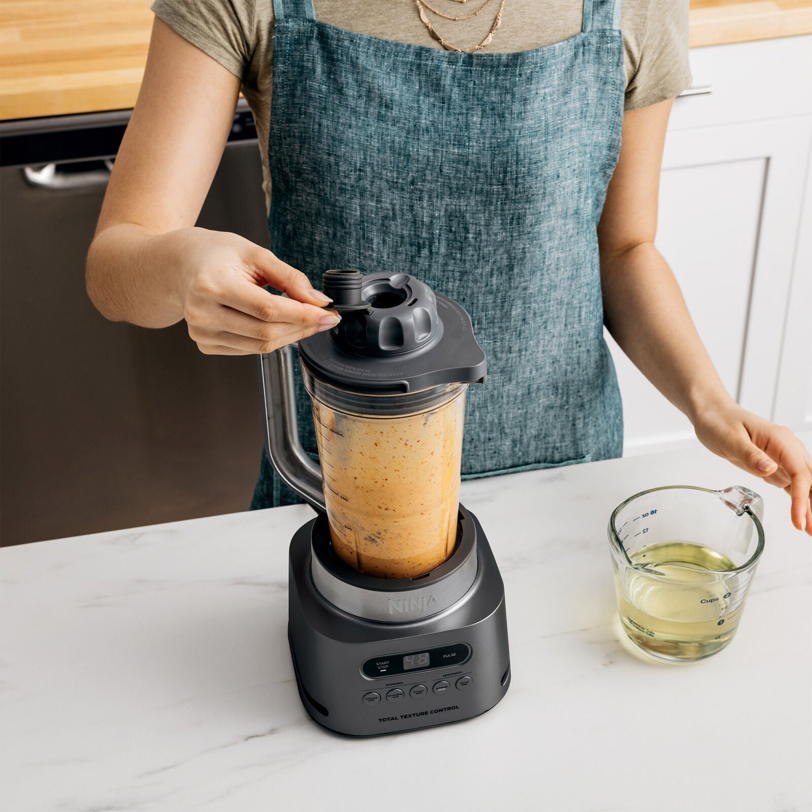 Ninja Twisti High Speed Blender, 1100 W SmartTORQUE Technology Blender DUO
