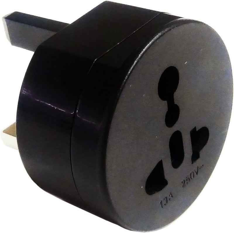 Universal Power Adapter with Electrical Plug for European US, EU, UK, AU Black